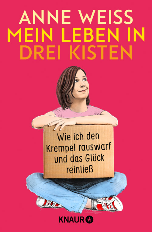 Mein Leben in drei Kisten – Anne Weiss (Buchcover)
