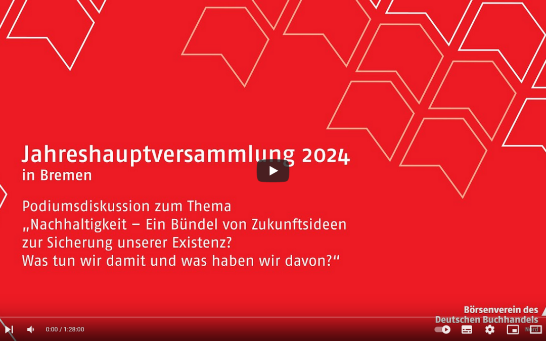 Klimabuchmesse goes Börsenverein