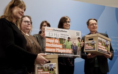 Neues vom Fall Wilstedt: Petitionsübergabe im Bundesgesundheitsministerium